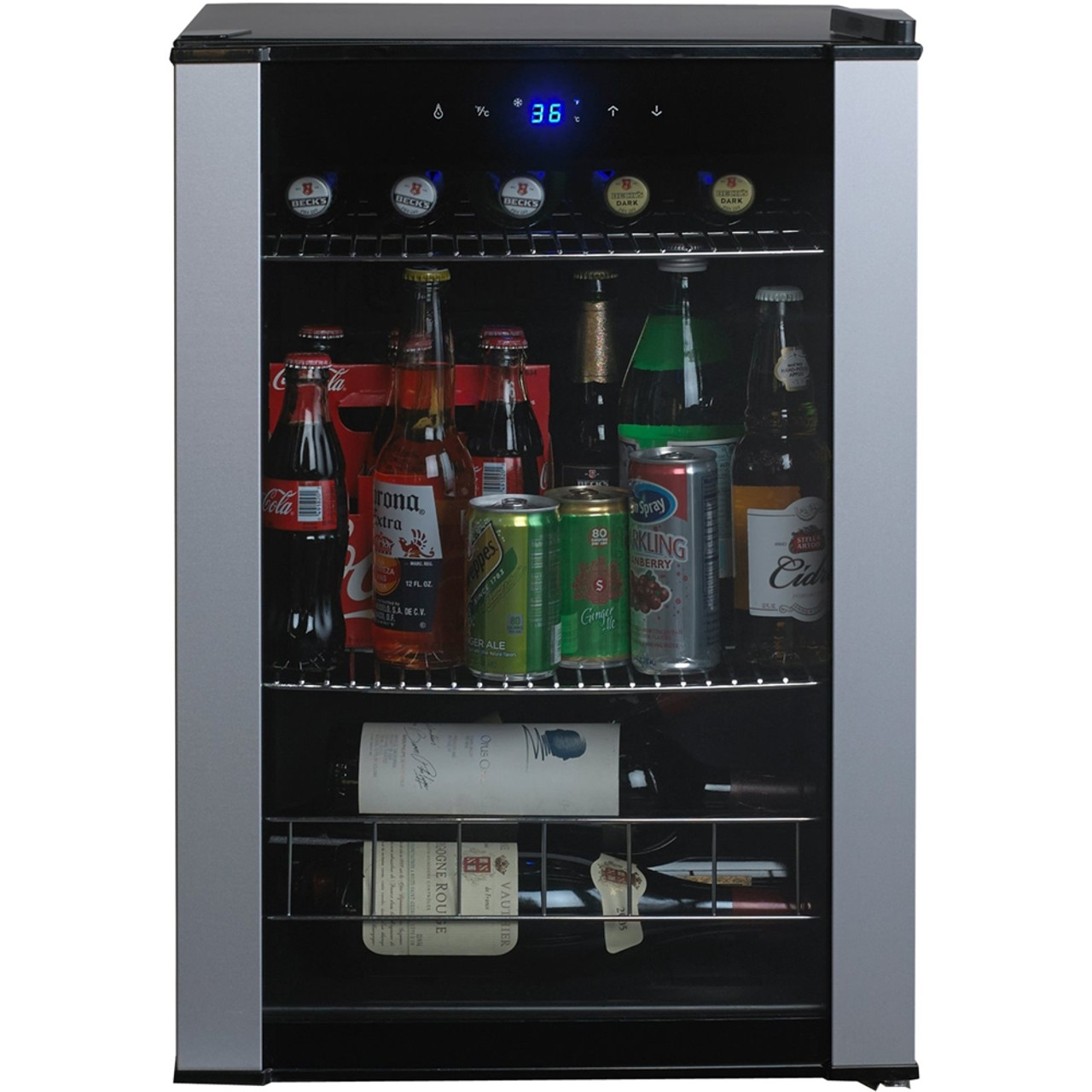 Wine Enthusiast - Evolution Series Wine Cooler - Stainless steel