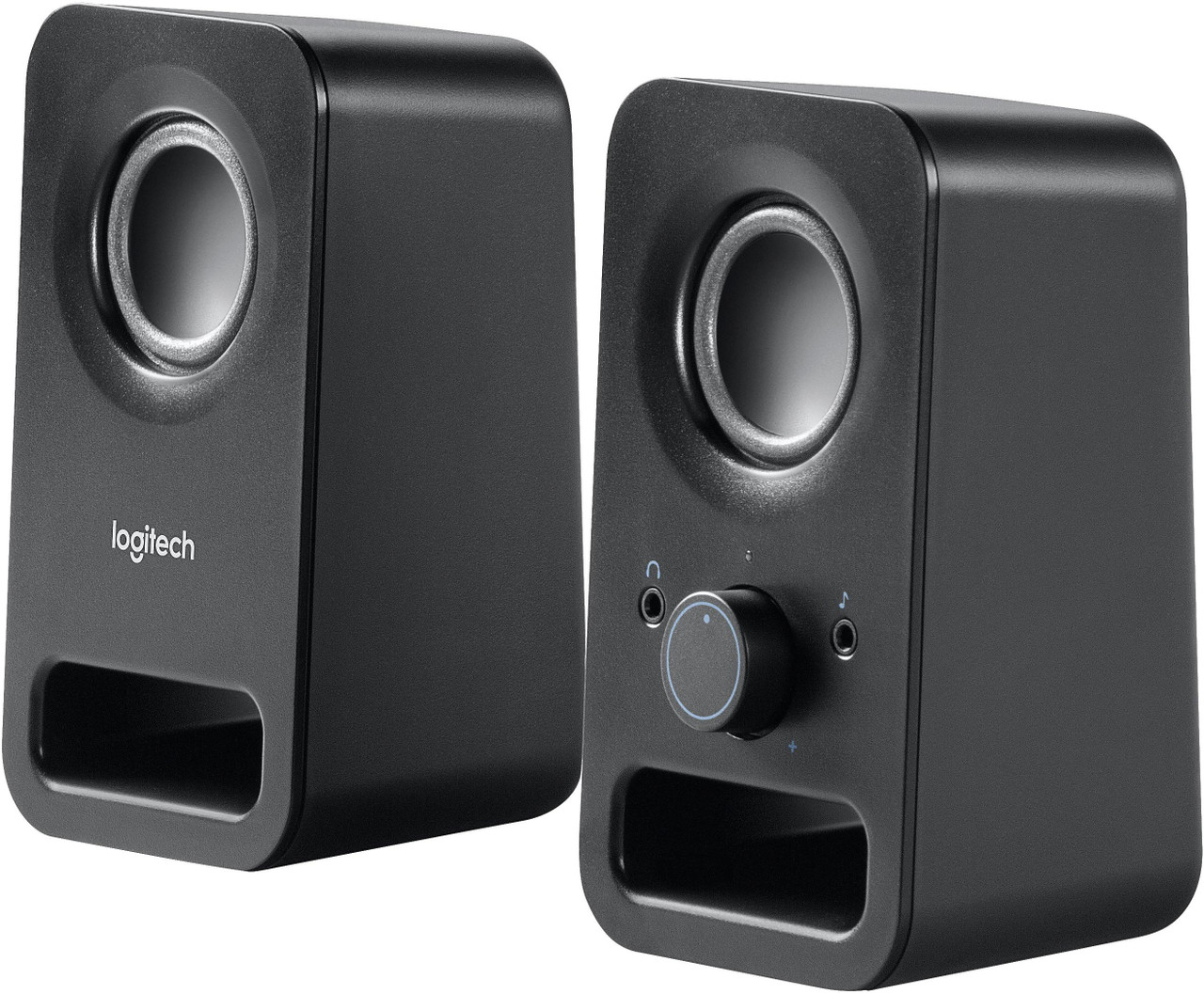 Logitech - z150 2.0 Multimedia Speakers (2-Piece) - Black