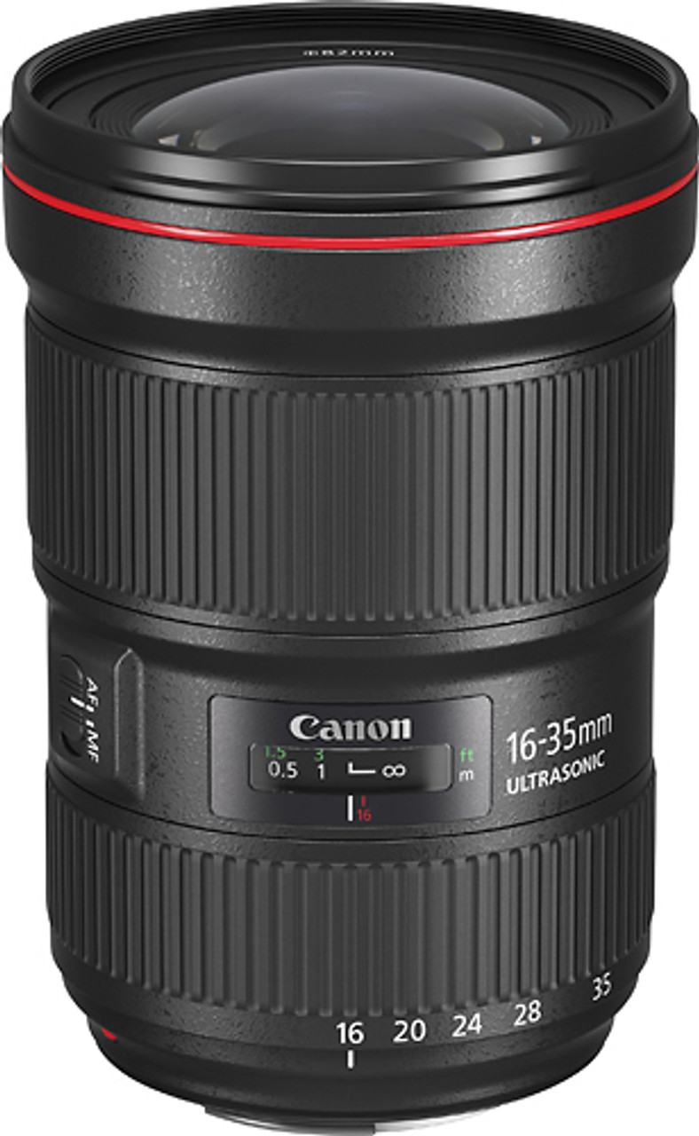 Canon - EF 16-35mm f/2.8L III USM Zoom Lens for Canon EF-mount cameras - Black