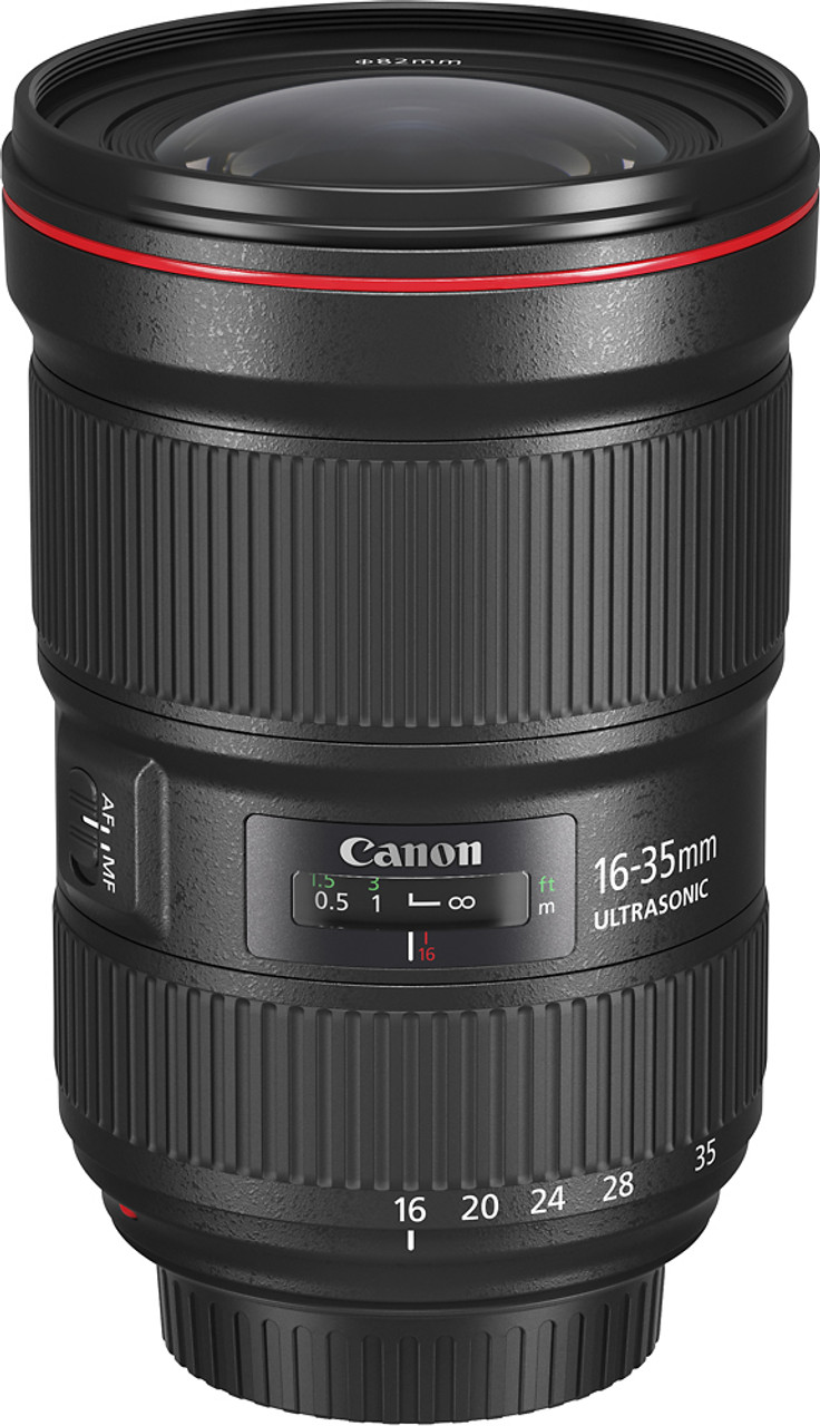 Canon - EF 16-35mm f/2.8L III USM Zoom Lens for Canon EF-mount cameras - Black