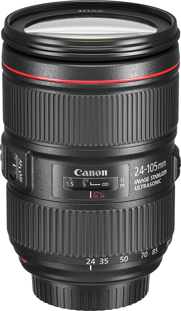 Canon - EF 24-105mm f/4L IS II USM Zoom Lens for Canon EF-mount cameras