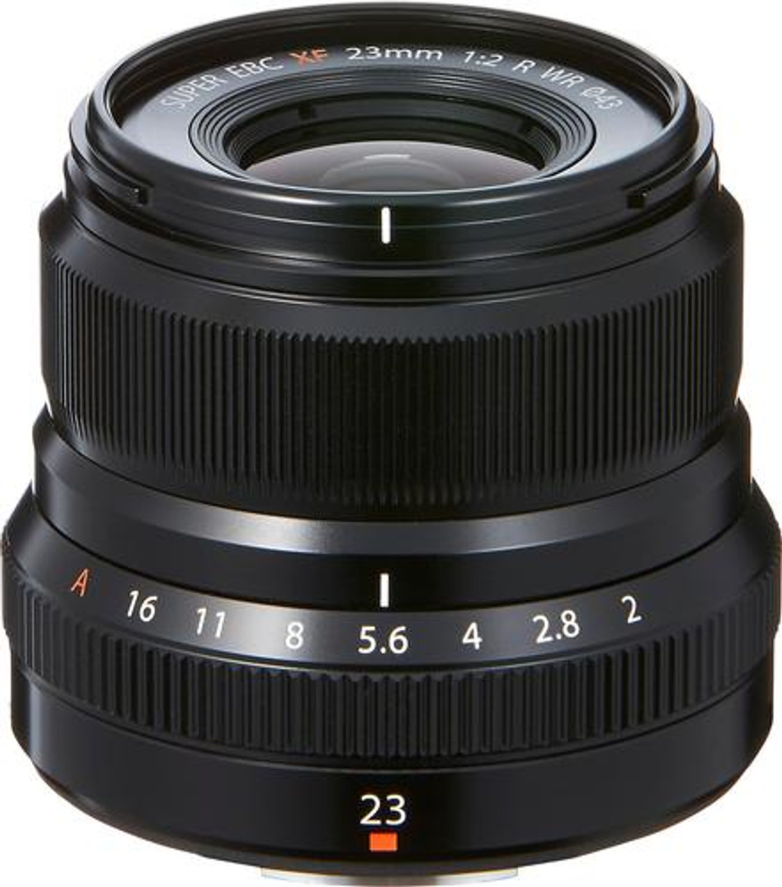 Fujifilm - Fujinon XF23mmF2 R WR Wide-angle Lens for Fujifilm X-Mount System Cameras - Black