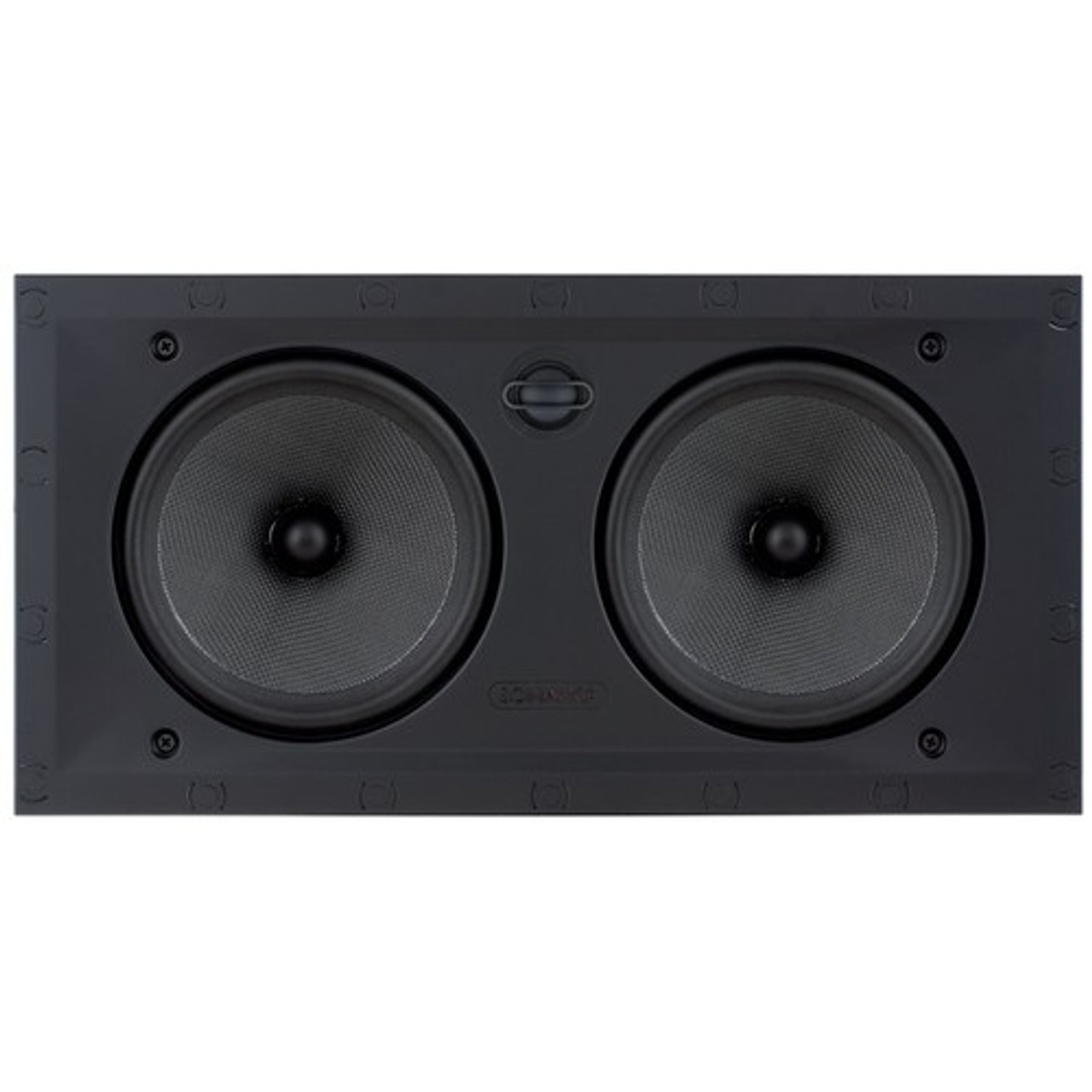 Sonance - Visual Performance 6-1/2" 2-Way In-Wall Speaker (Each) - Paintable White