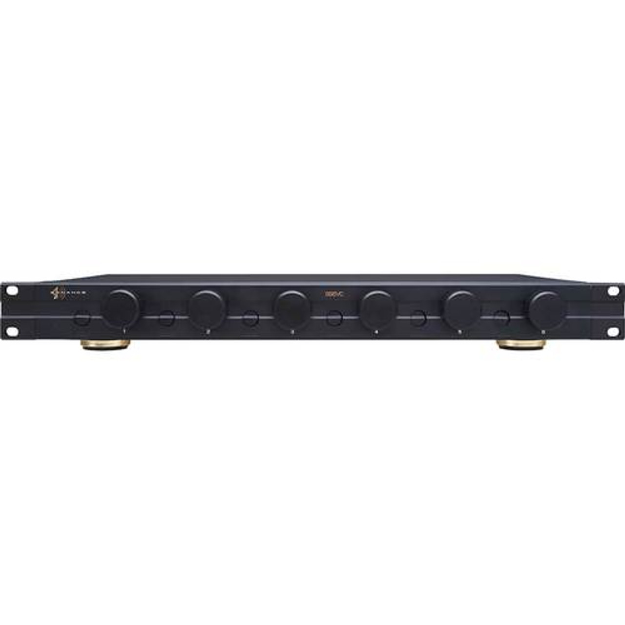 Sonance - 6-Pair Stereo Speaker Selector with Volume Controls - Black