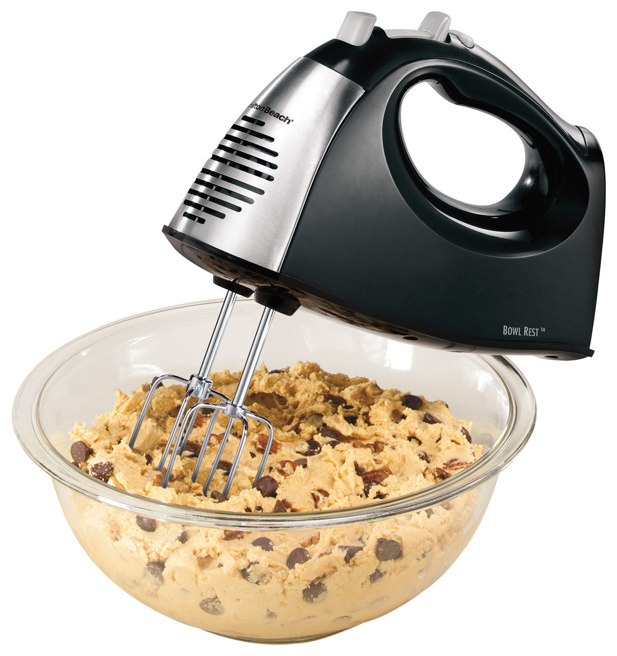 Hamilton Beach - 6-Speed Hand Mixer - Black