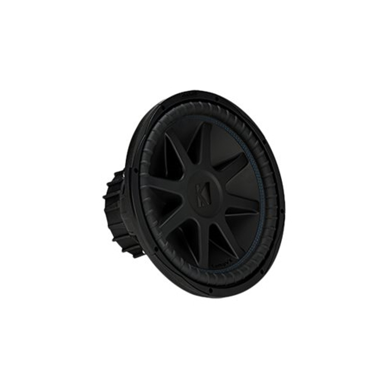 KICKER - CompVX 15" Dual-Voice-Coil 4-Ohm Subwoofer - Black