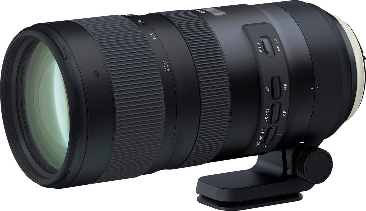 Tamron - SP 70-200mm F/2.8 Di VC USD G2 Telephoto Zoom Lens for Nikon DSLR - black