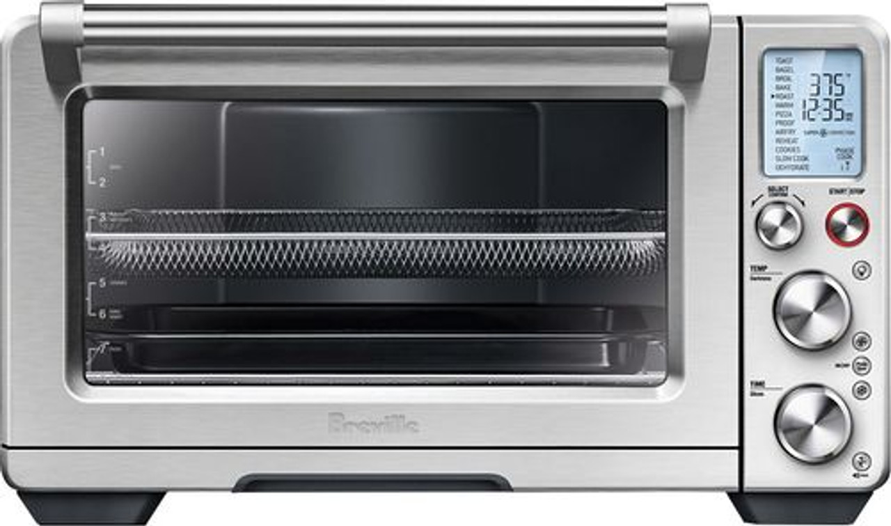 Breville - the Smart Oven Air Convection Toaster/Pizza Oven - Stainless Steel