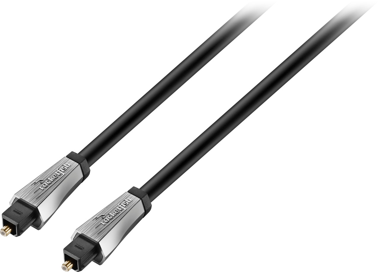Rocketfish™ - 4' Toslink Optical Audio Cable - Black