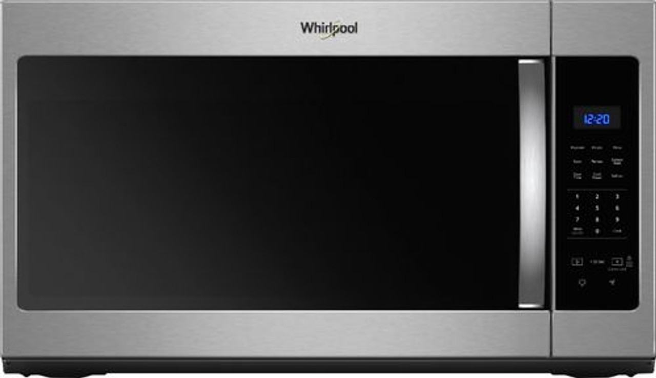 Whirlpool - 1.7 Cu. Ft. Over-the-Range Microwave - Stainless steel