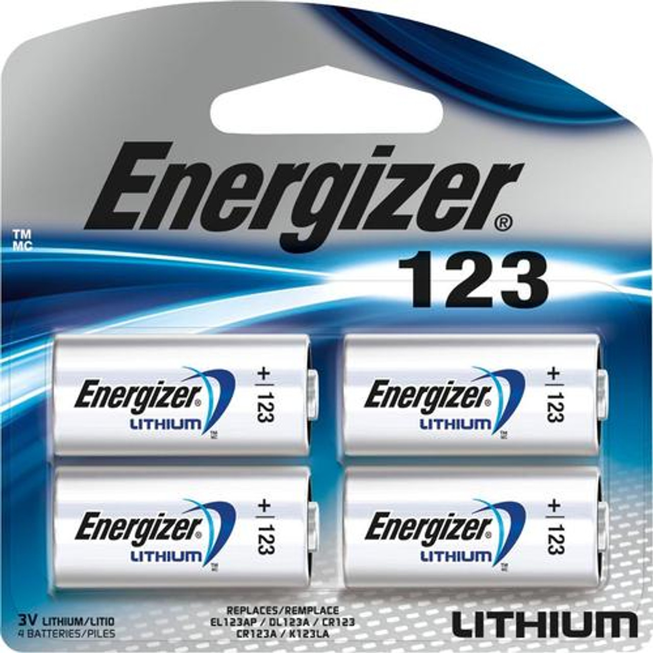 Energizer - 123 Batteries (4-Pack)