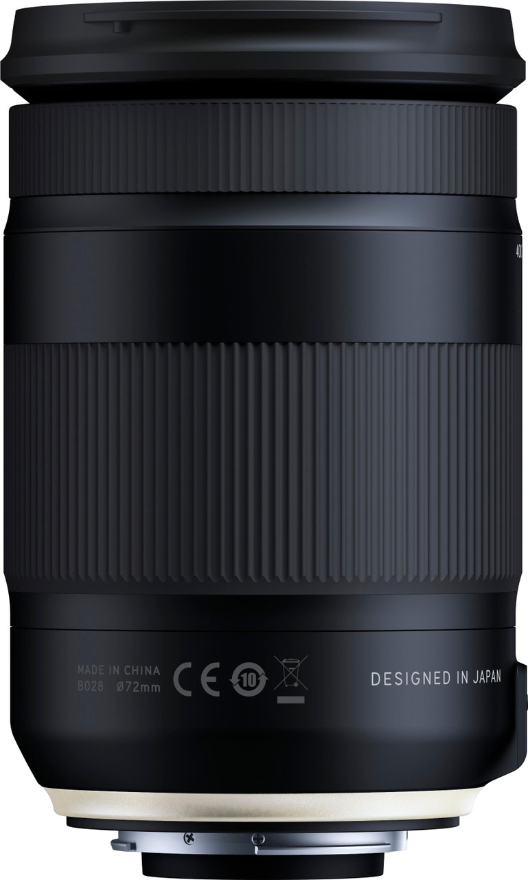 Tamron - 18-400mm F/3.5-6.3 Di II VC HLD All-In-One Telephoto Lens for Nikon APS-C DSLR Cameras - black