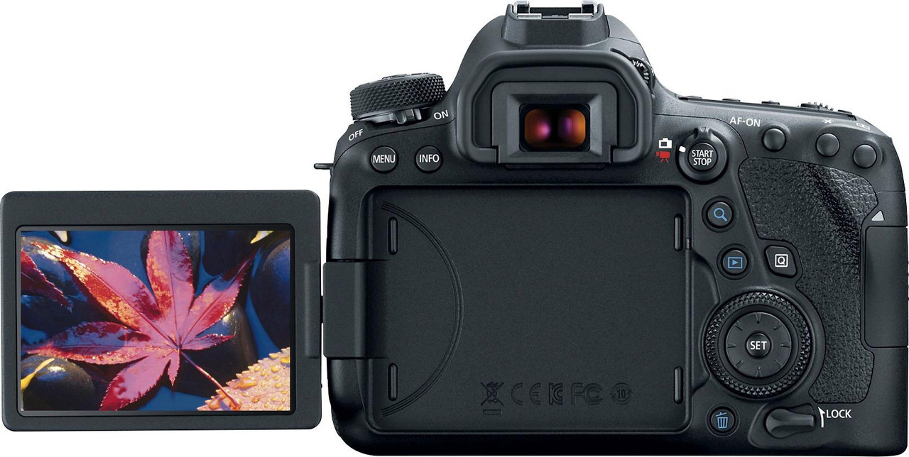 Canon - EOS 6D Mark II DSLR Camera with EF 24-105mm f/4L IS II USM Lens - Black