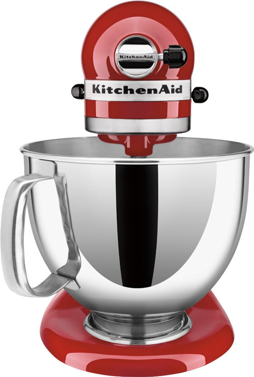 KitchenAid - KSM150PSER Artisan Series Tilt-Head Stand Mixer - Empire Red