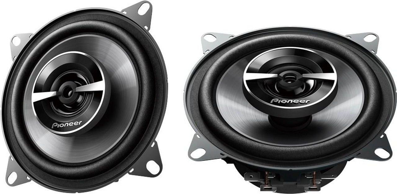 Pioneer - G-Series 4" 2-Way Car Speakers with IMPP Composite Cones (Pair) - Dark Gray