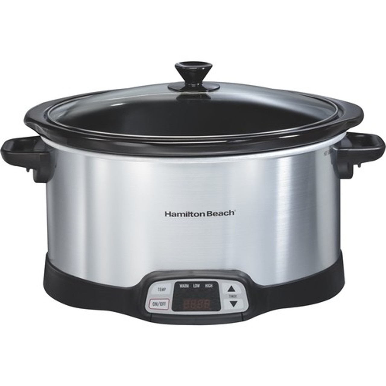 Hamilton Beach - 8-Quart Slow Cooker - stainless steel