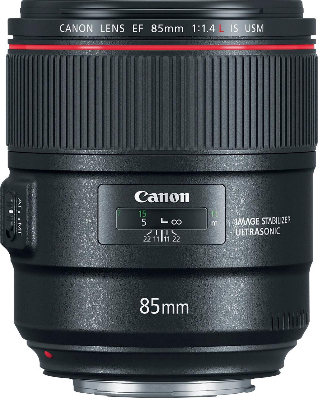 Canon - EF 85mm f/1.4L IS USM Telephoto Lens for Canon DSLRs - Black