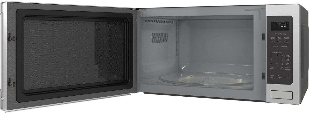 GE - Profile 2.2 Cu. Ft. Microwave - Stainless steel