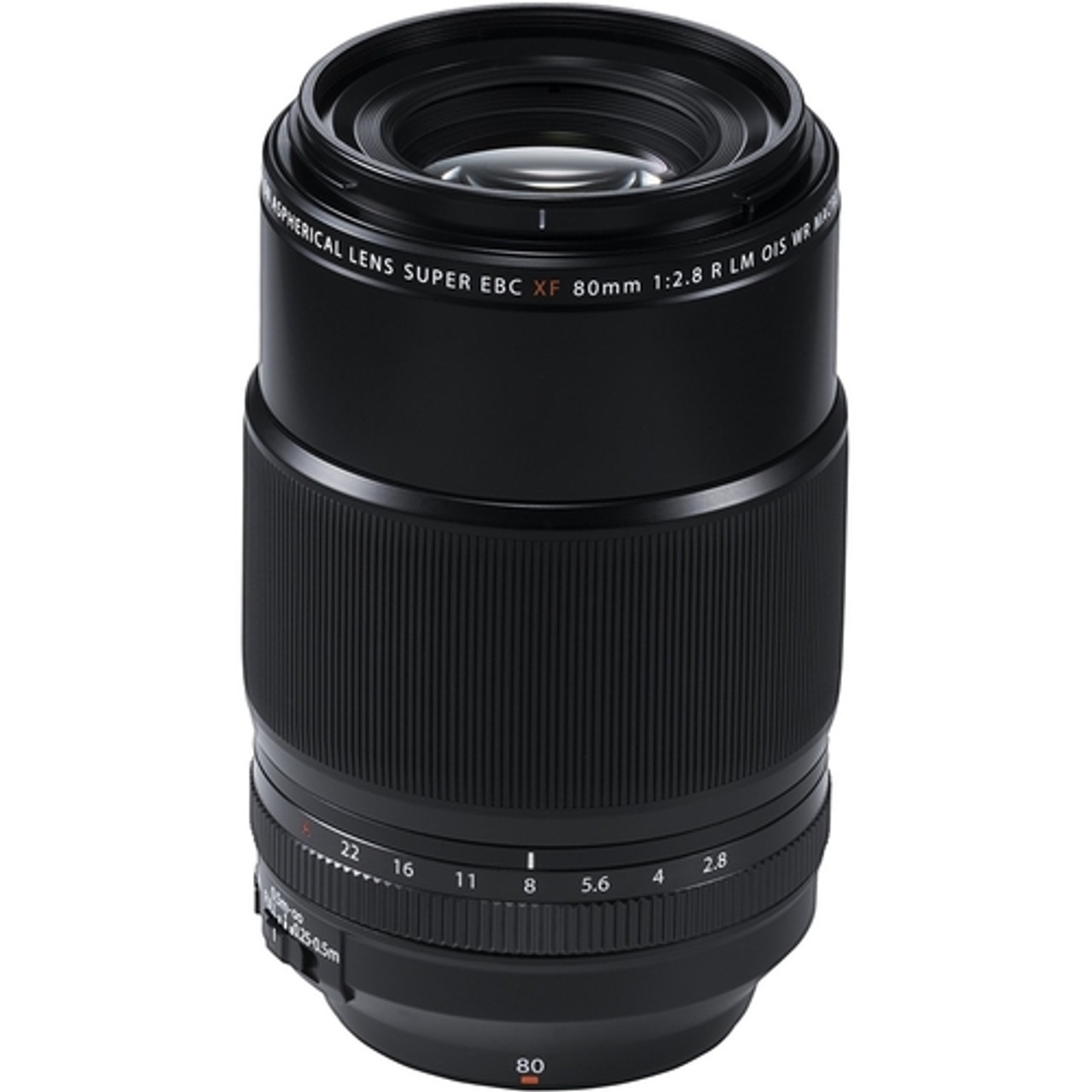 Fujinon - XF 80mm f/2.8 R LM OIS WR Macro Optical Macro Lens for X Series X-A1 - Black
