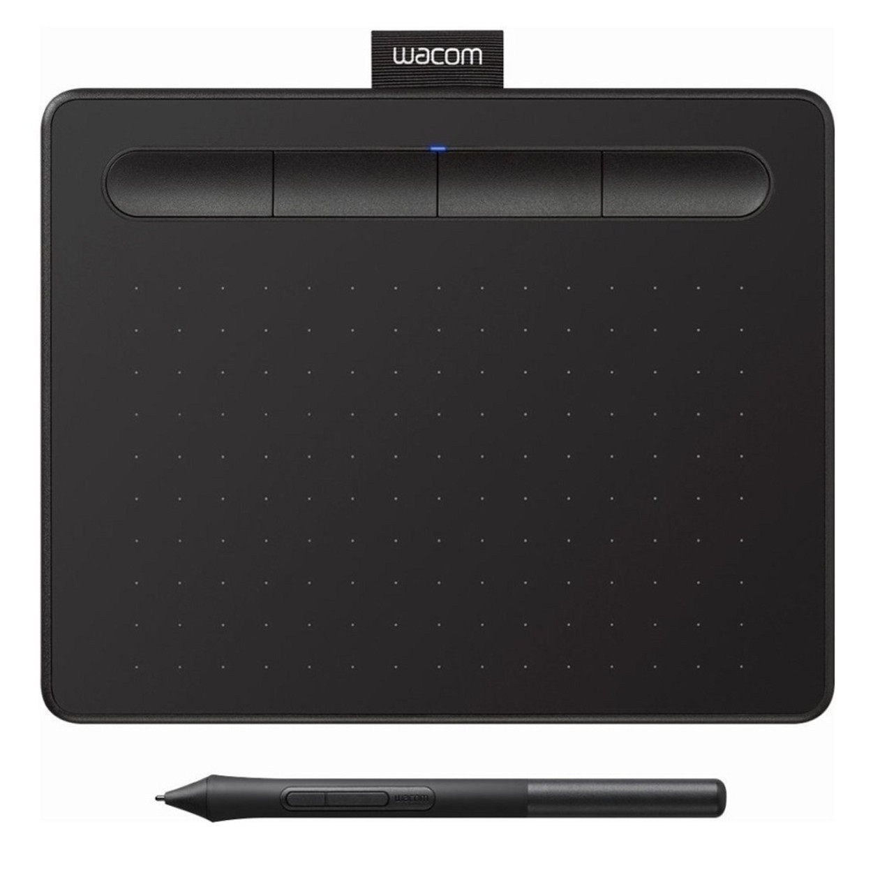 Wacom - Intuos Drawing Tablet (Small) with 3 Bonus Software included - Black