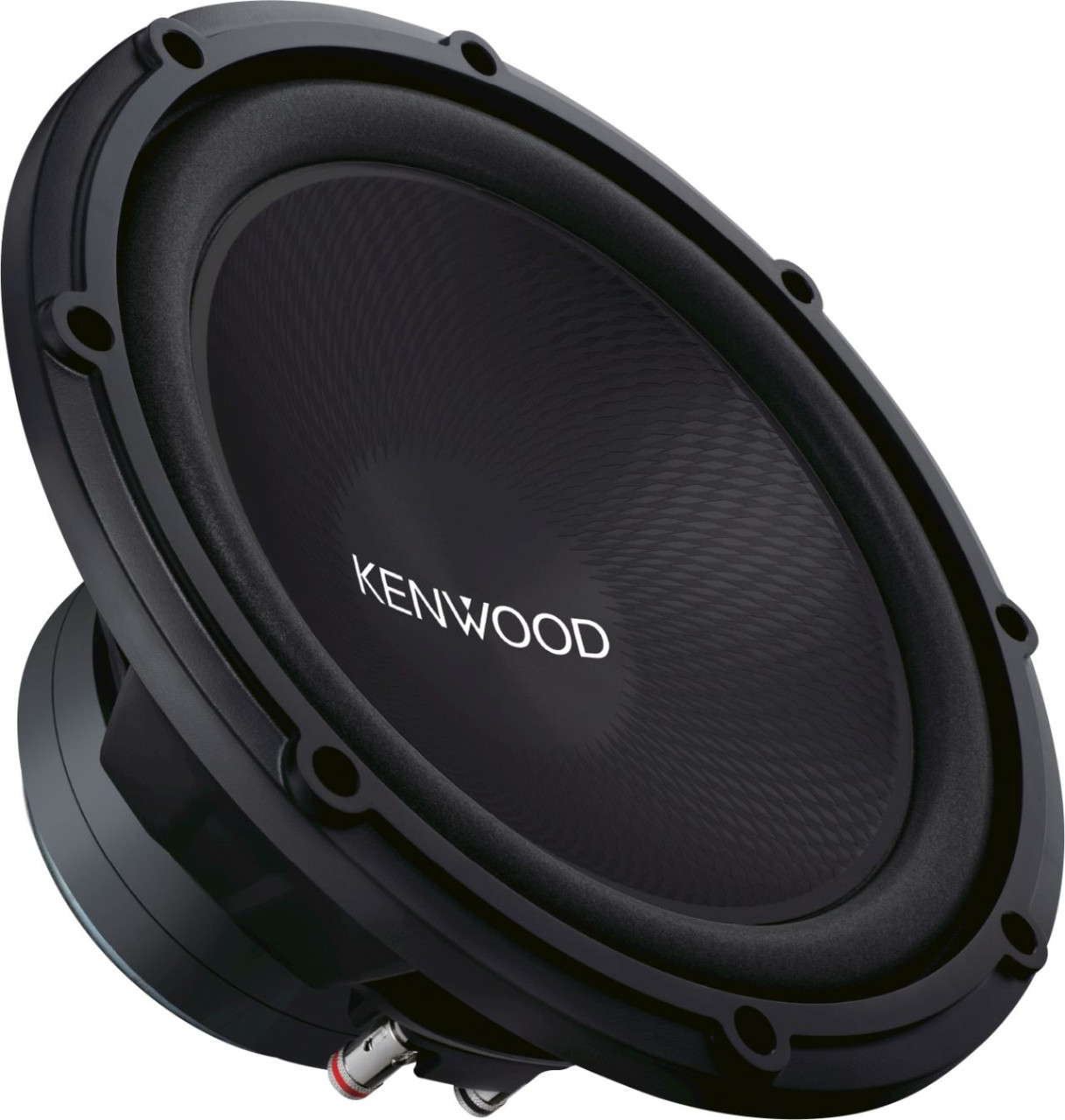 Kenwood - Road Series 12" Single-Voice-Coil 4-Ohm Subwoofer - Black