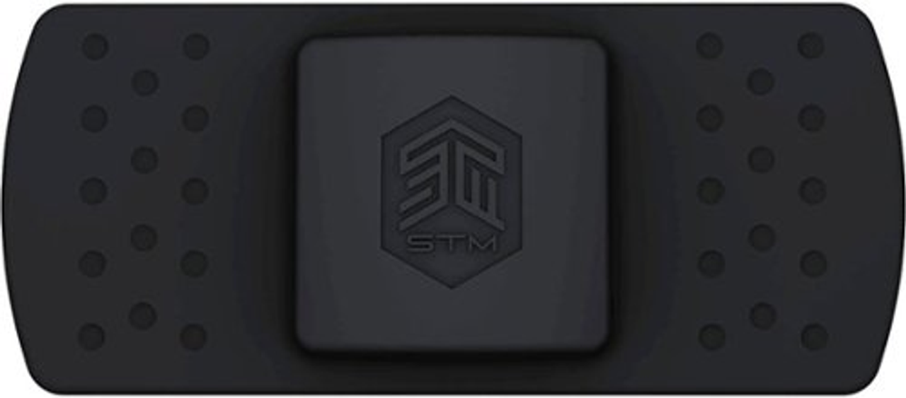 STM - AirStrip - AirTag Band - 2pk - Black/Grey - Black/Grey