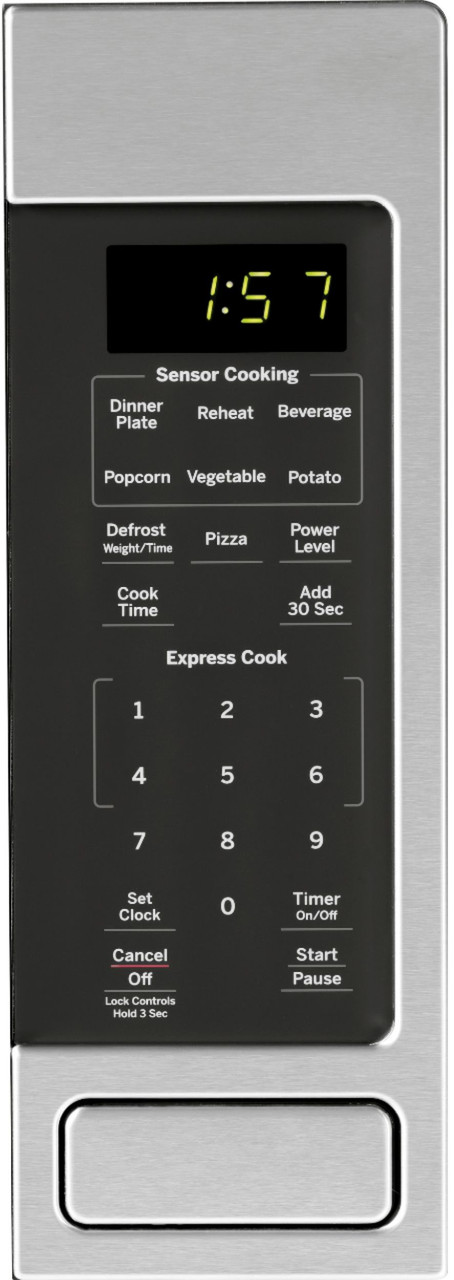 GE - 1.6 Cu. Ft. Microwave with Sensor Cooking - Stainless steel