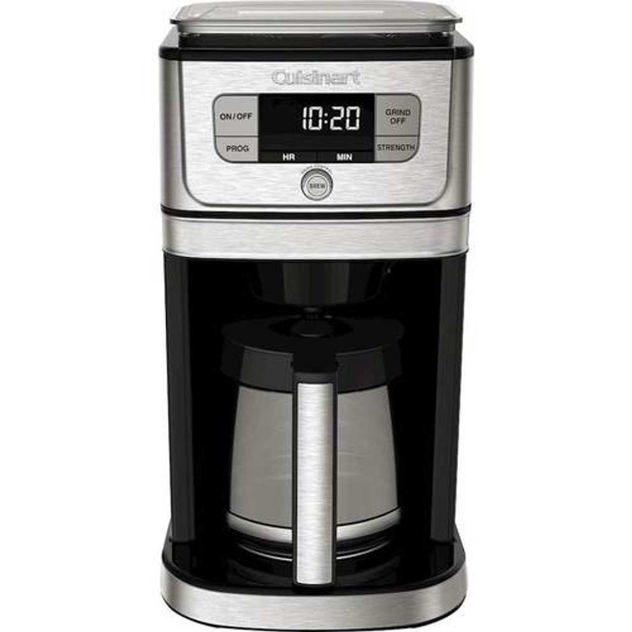 Cuisinart - Grind & Brew 12-Cup Coffee Maker - Black/Stainless