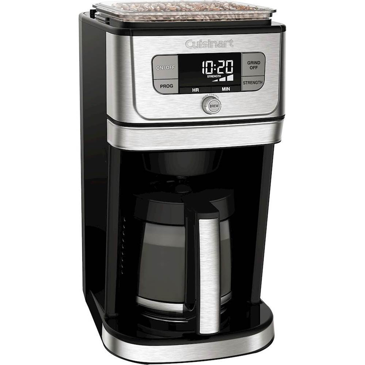 Cuisinart - Grind & Brew 12-Cup Coffee Maker - Black/Stainless