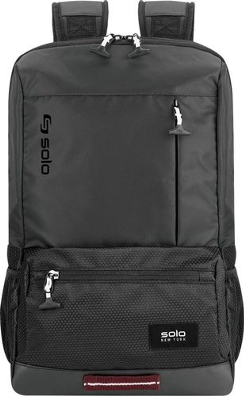 Solo - Varsity Collection Draft Laptop Backpack - Black