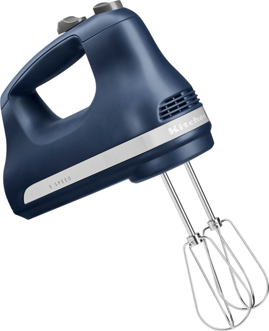 KitchenAid - KHM512IB Ultra Power 5-Speed Hand Mixer - Ink Blue