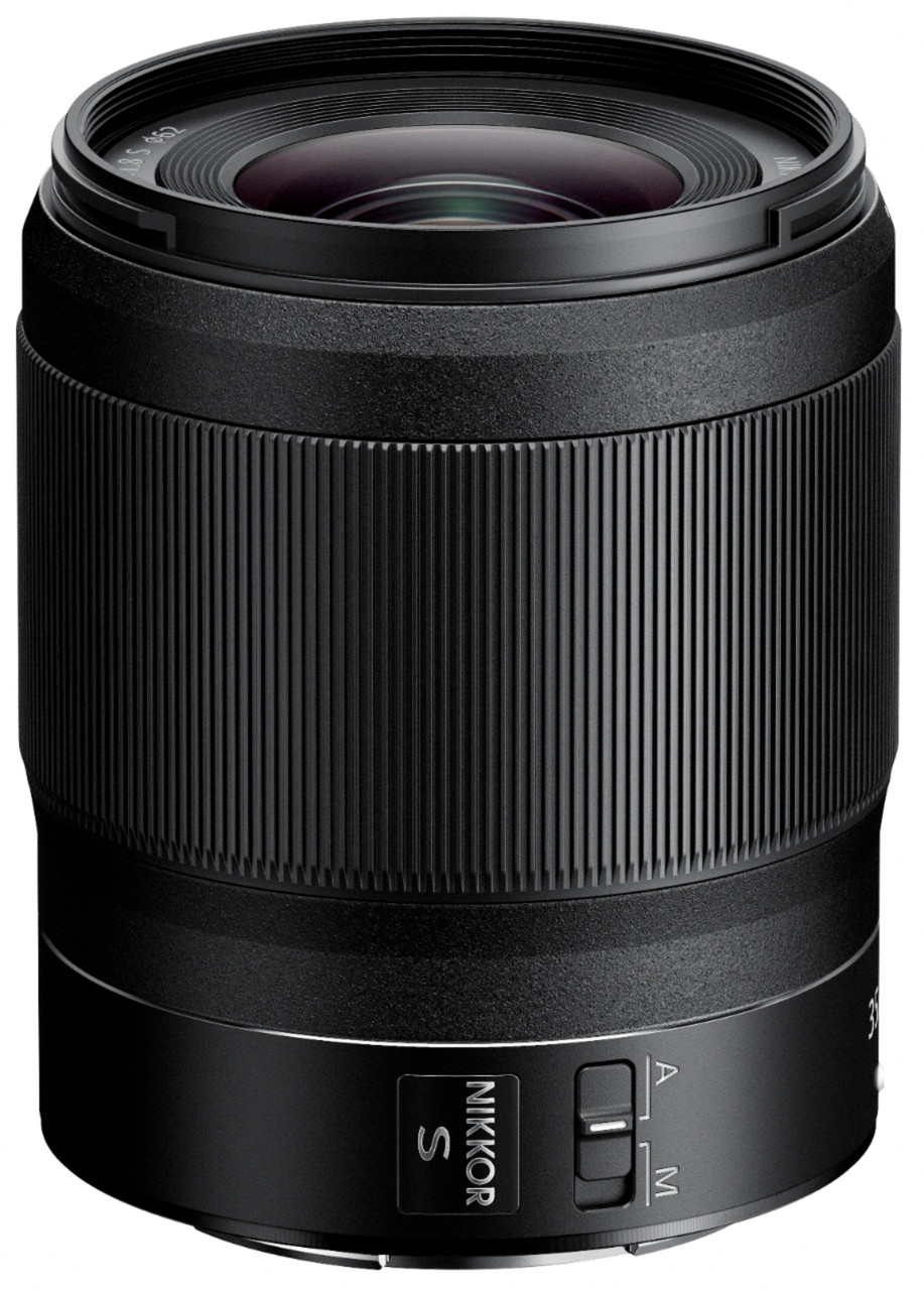 Nikon - NIKKOR Z 35mm f/1.8 S Standard Prime Lens for Nikon Z Cameras - Black