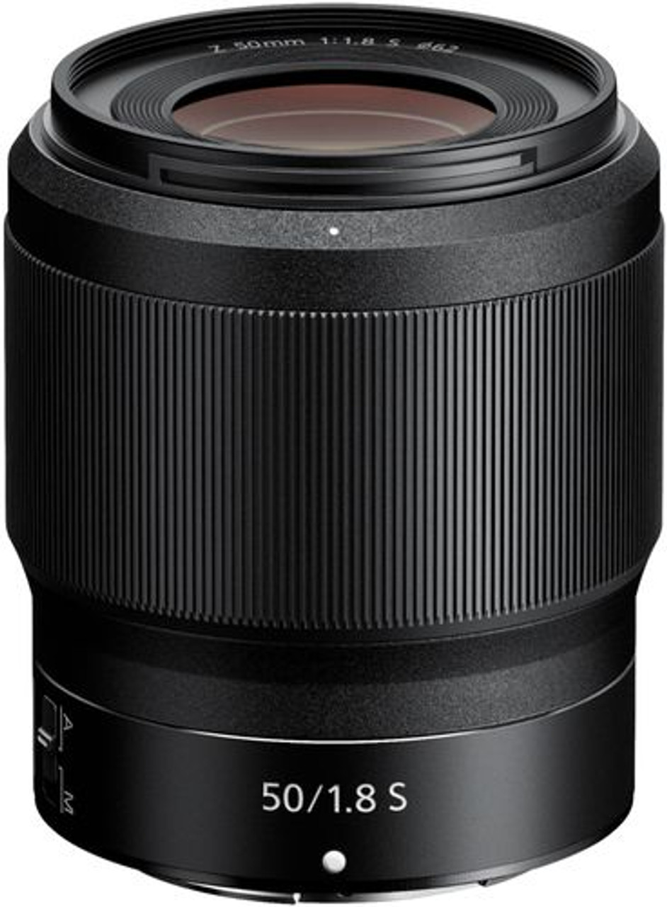 Nikon - NIKKOR Z 50mm f/1.8 S Standard Prime Lens for Nikon Z Cameras - Black