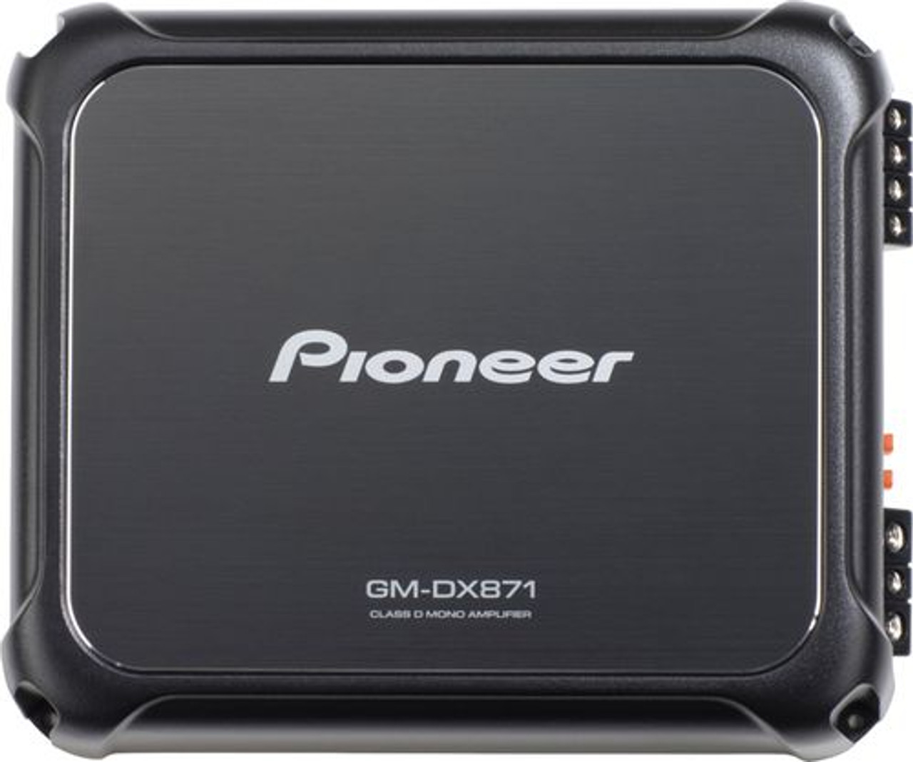 Pioneer - 1600W Class D Mono Amplifier with Variable-Low Pass Filter - Brushed Gunmetal
