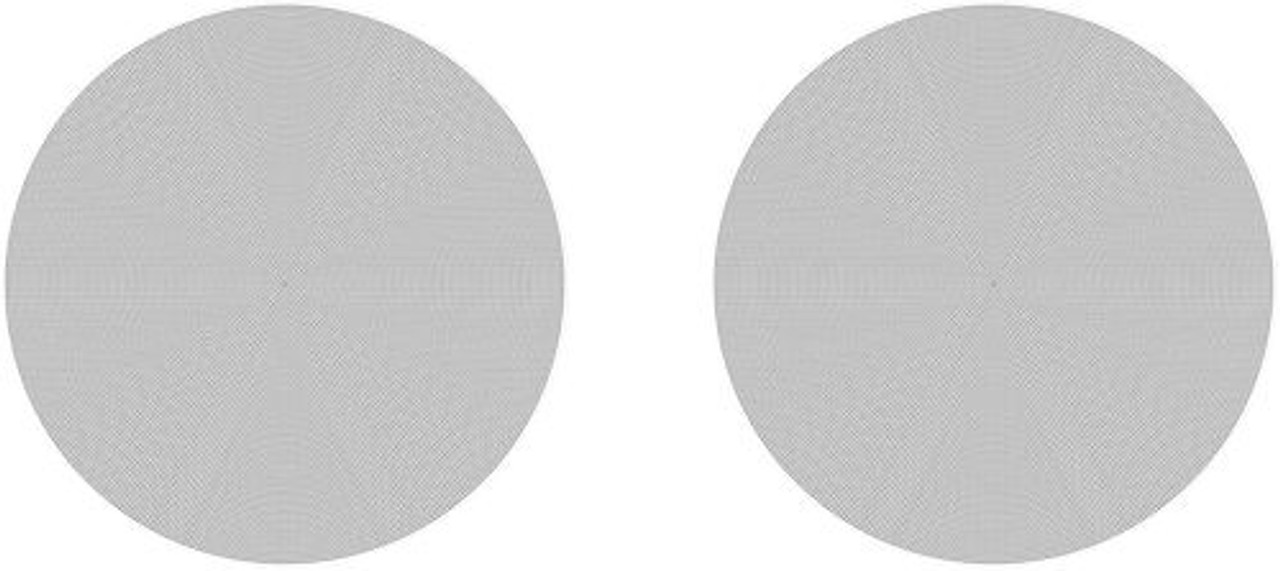 Sonos - Architectural 6-1/2" Passive 2-Way In-Ceiling Speakers (Pair) - White