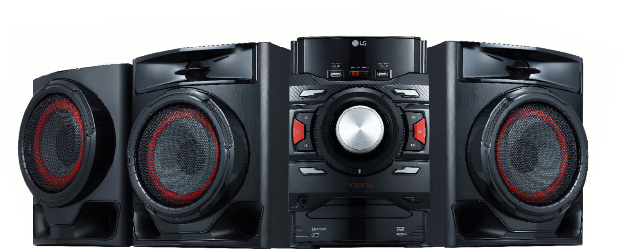 LG - XBOOM 700W Main Unit and Speaker System Combo Set - Black