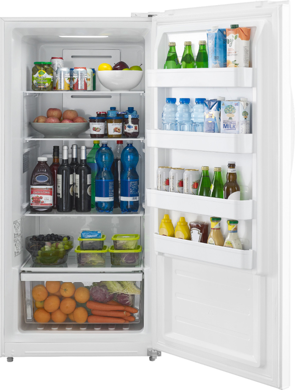 Insignia™ - 13.8 Cu. Ft. Upright Convertible Freezer/Refrigerator