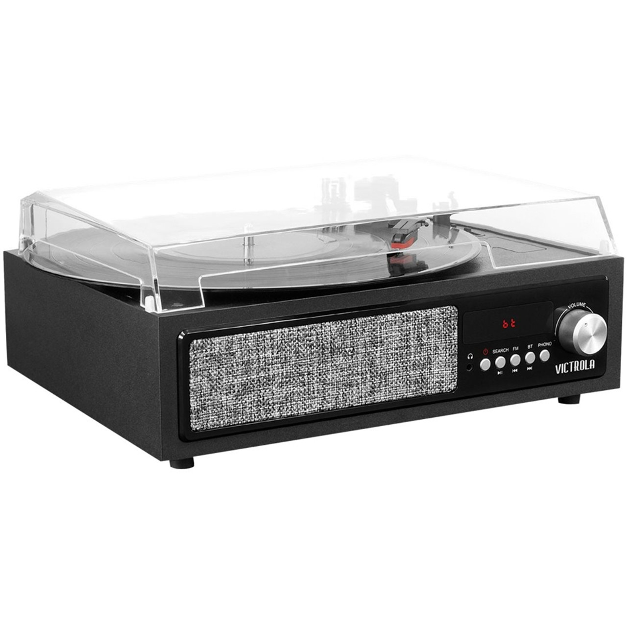 Victrola - Bluetooth Stereo Audio System - Black