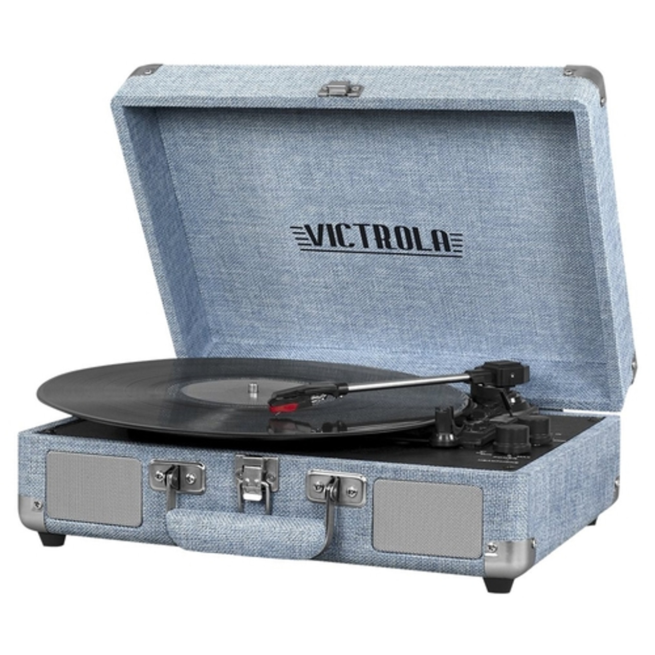 Victrola - Bluetooth Stereo Turntable - Light Denim Blue