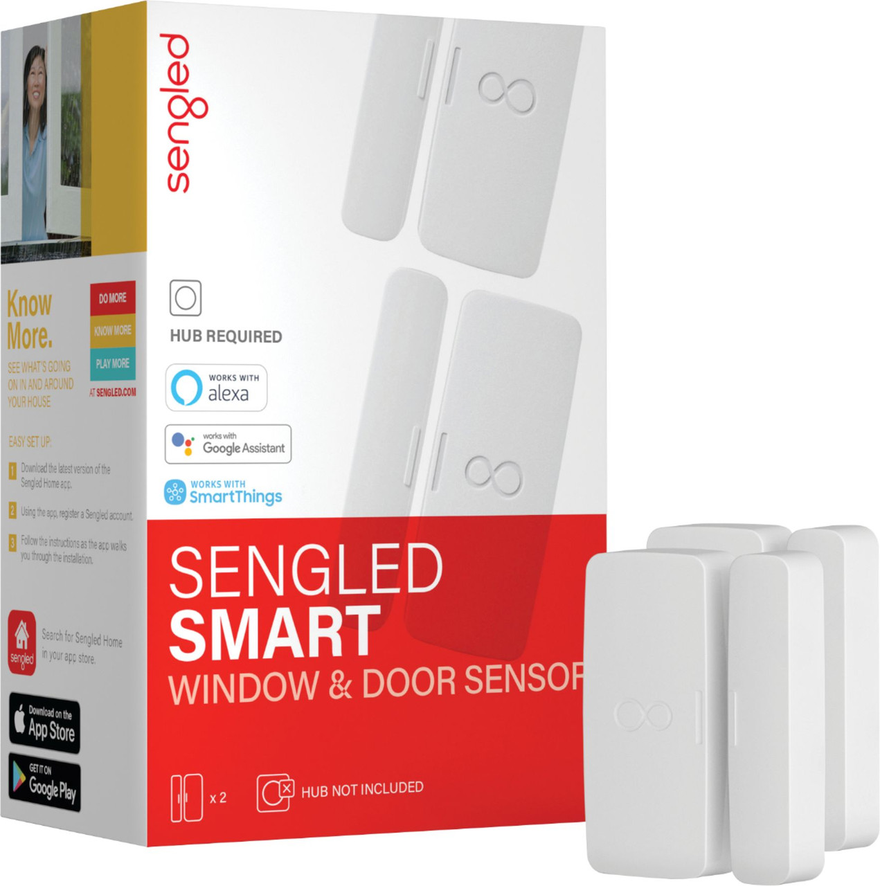 Sengled - Smart Window & Door Sensor (2-Pack)