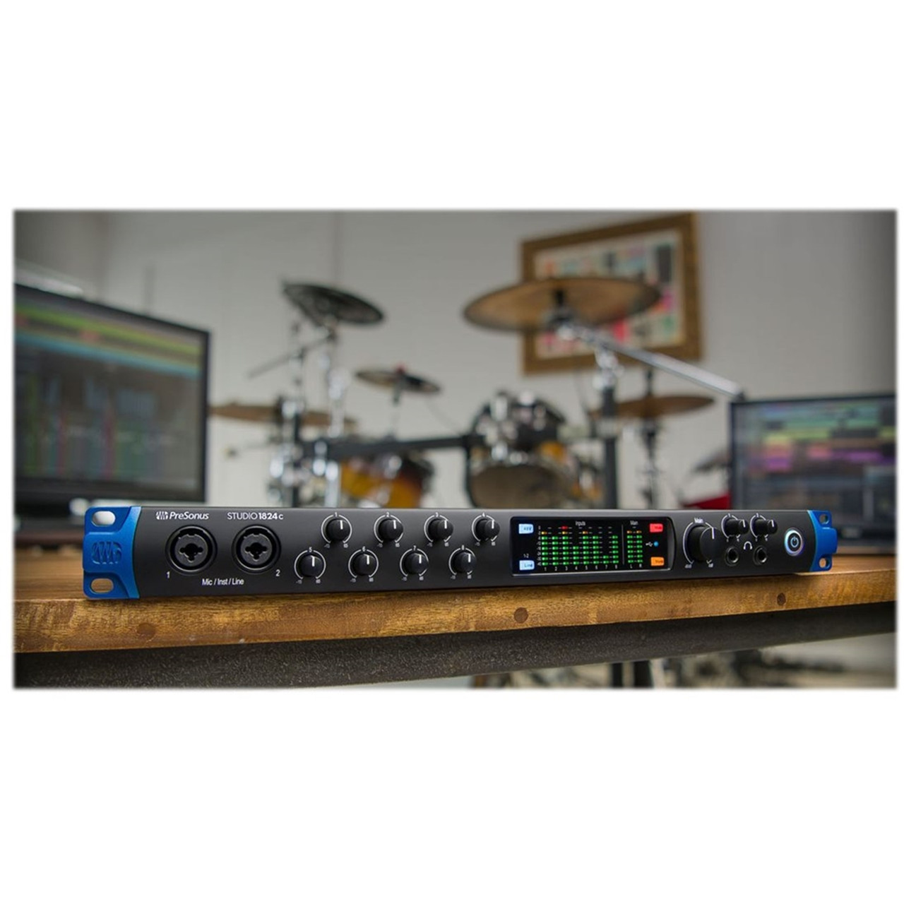 PreSonus - USB Audio Interface - Black/Blue