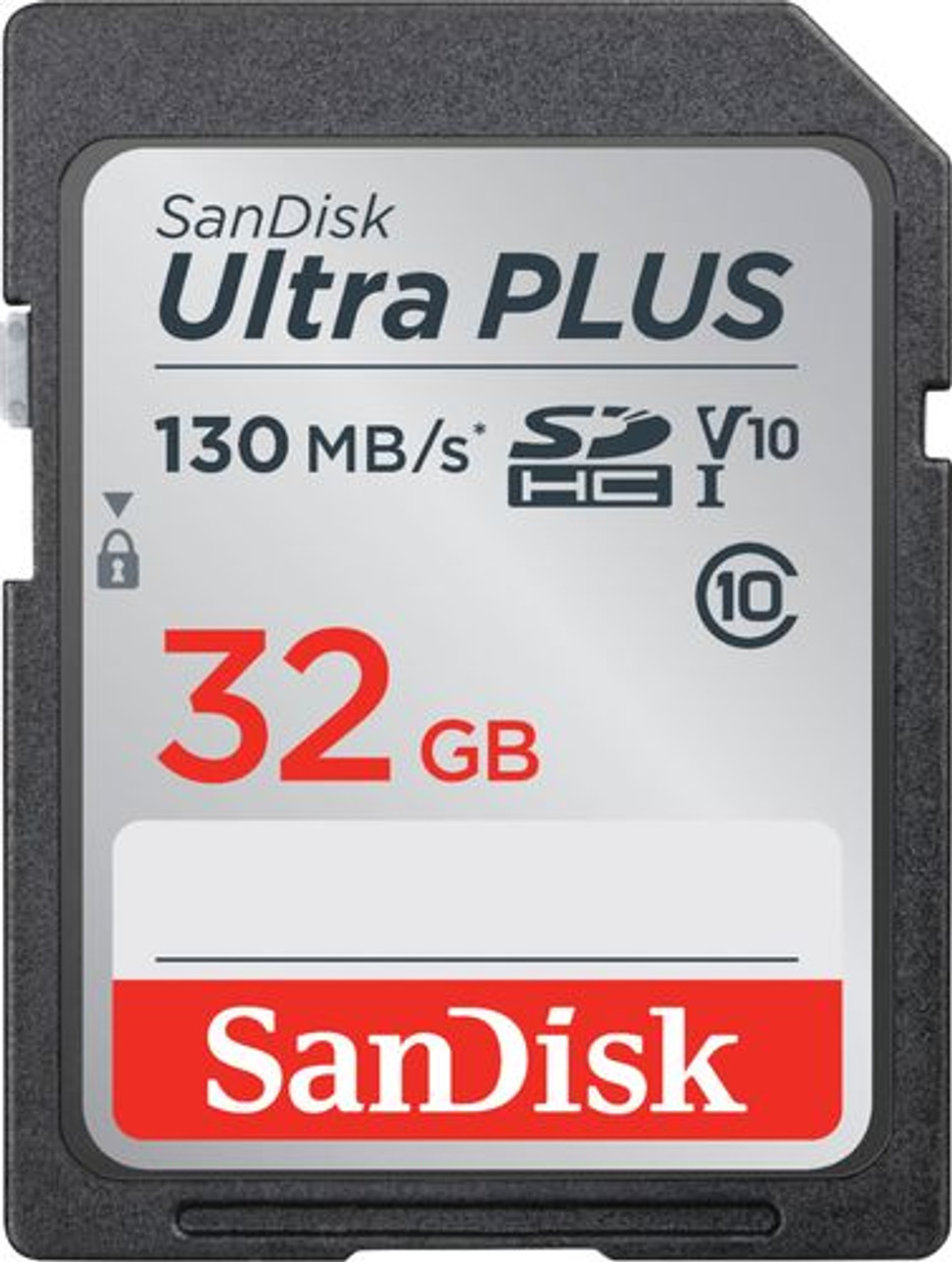 SanDisk - Ultra Plus 32GB SDXC UHS-I Memory Card