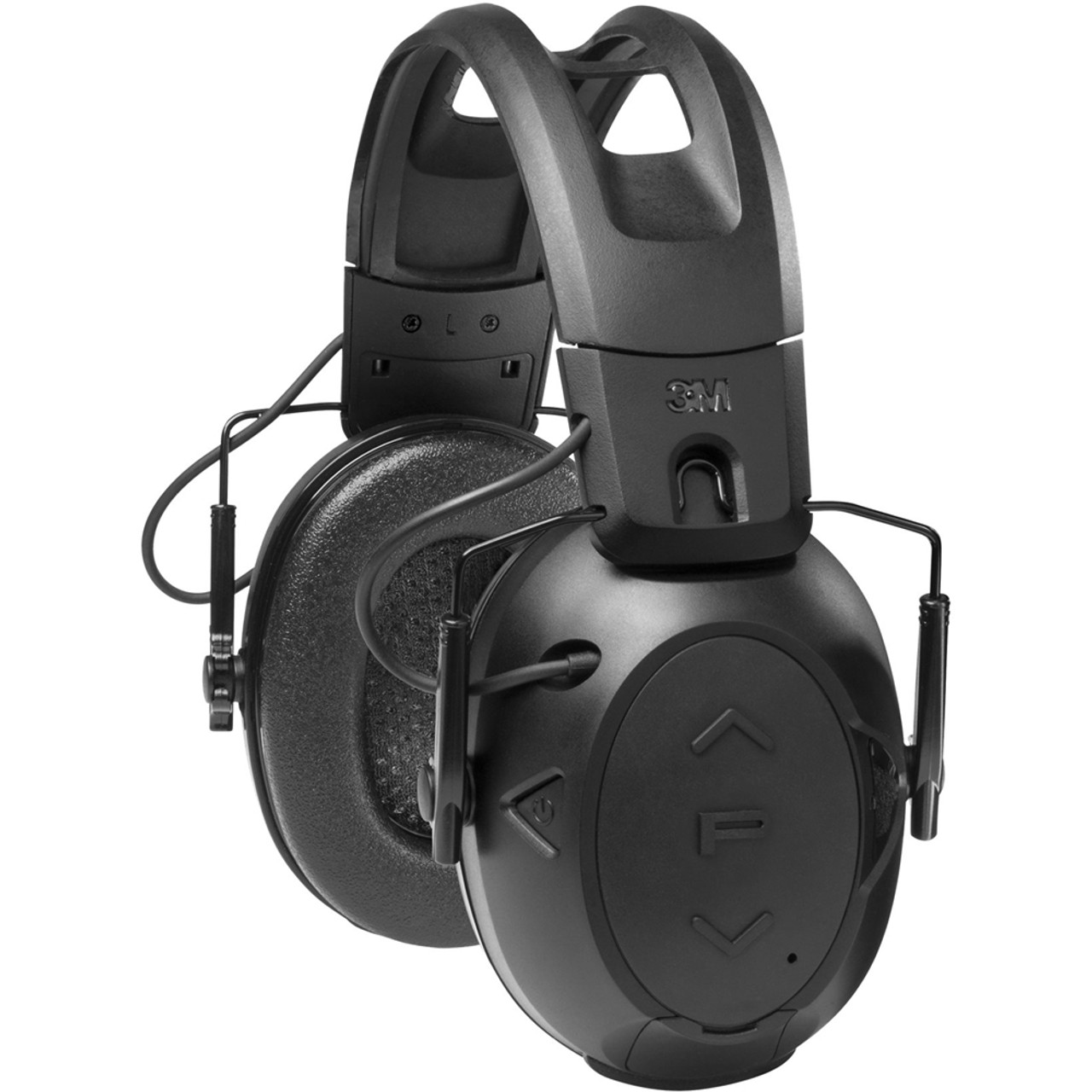 3M - Peltor Sport Tactical 300 Wired Noise Canceling Over-the-Ear Headphones - Black