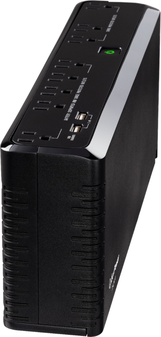CyberPower - 750VA Battery Back-Up System - Black