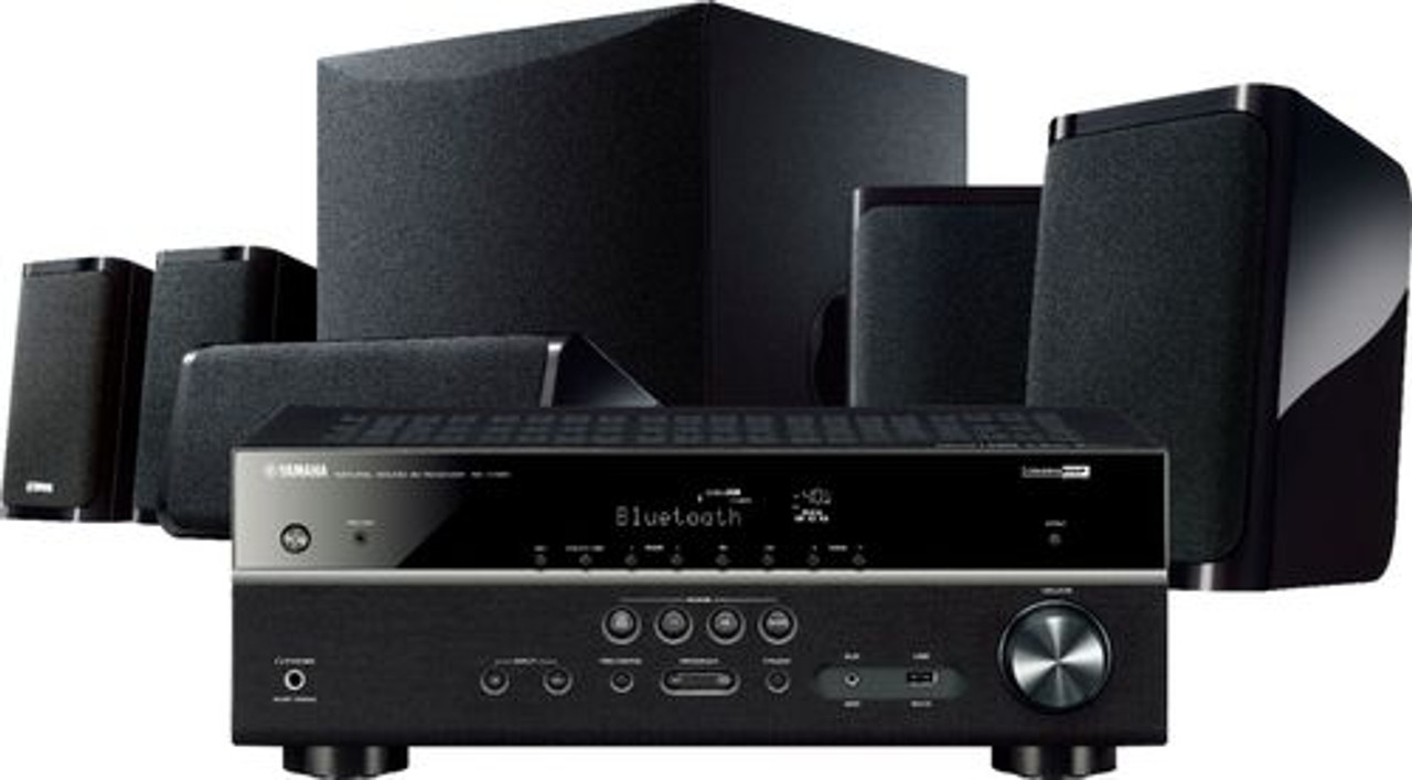 Yamaha - 725W 5.1-Ch. Hi-Res 3D Home Theater Speaker System - Black