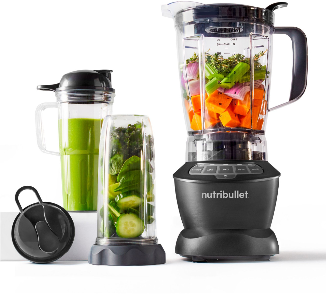 NutriBullet - 5-Speed Blender - Dark Gray