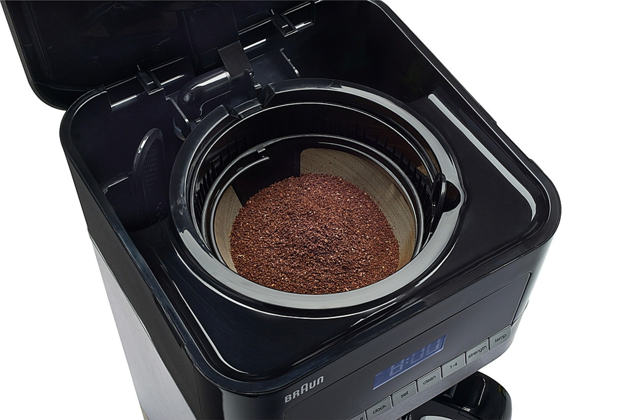 Braun - BrewSense 12-Cup Coffee Maker - Stainless Steel