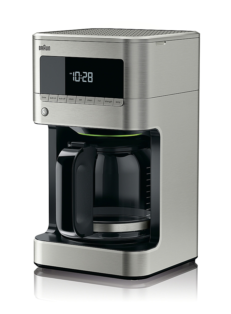 Braun - BrewSense 12-Cup Coffee Maker - Stainless Steel