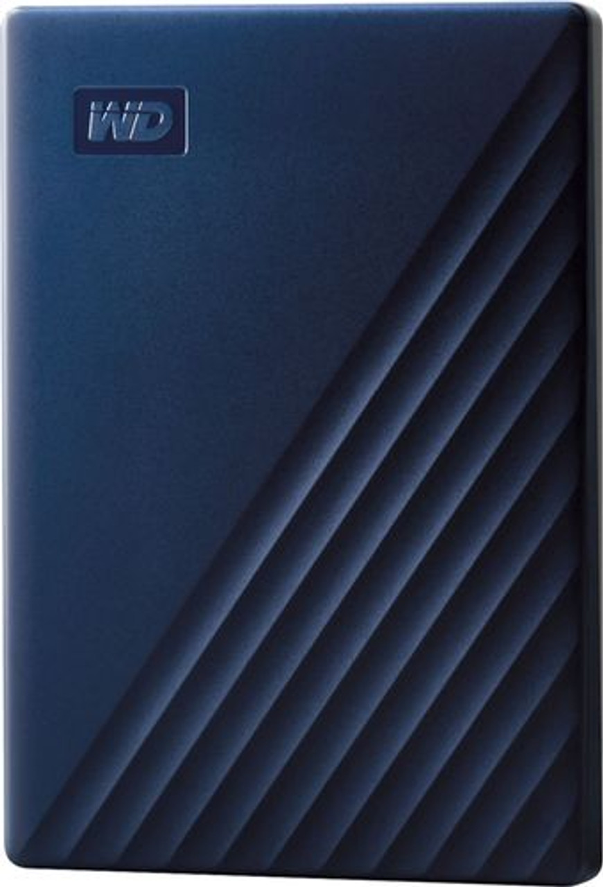 WD - My Passport for Mac 2TB External USB 3.0 Portable Hard Drive with Hardware Encryption (Latest Model) - Blue