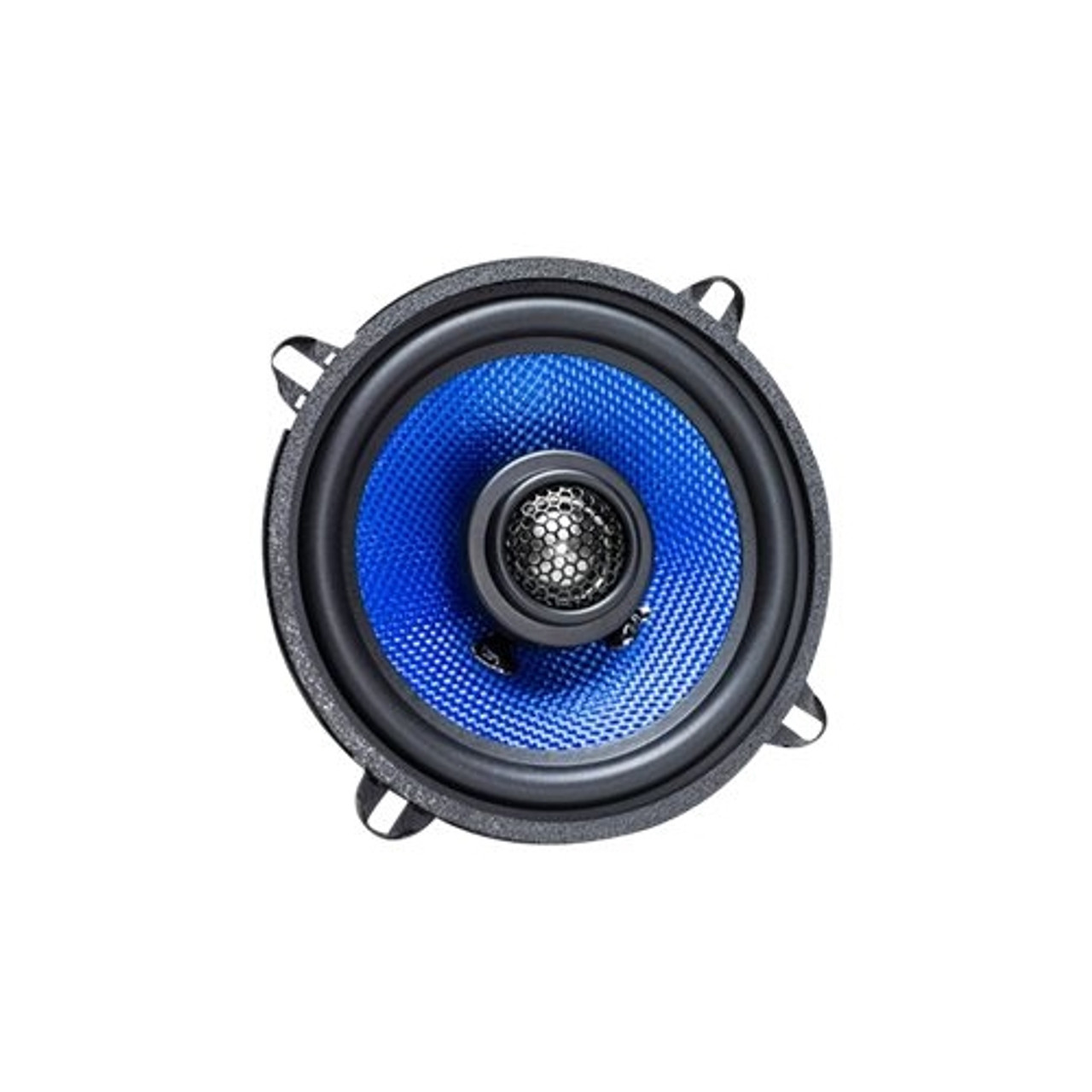 Hifonics - Alpha 5-1/4" 2-Way Car Speakers with Woven Glass Fiber Composite Cones (Pair) - Blue/Black